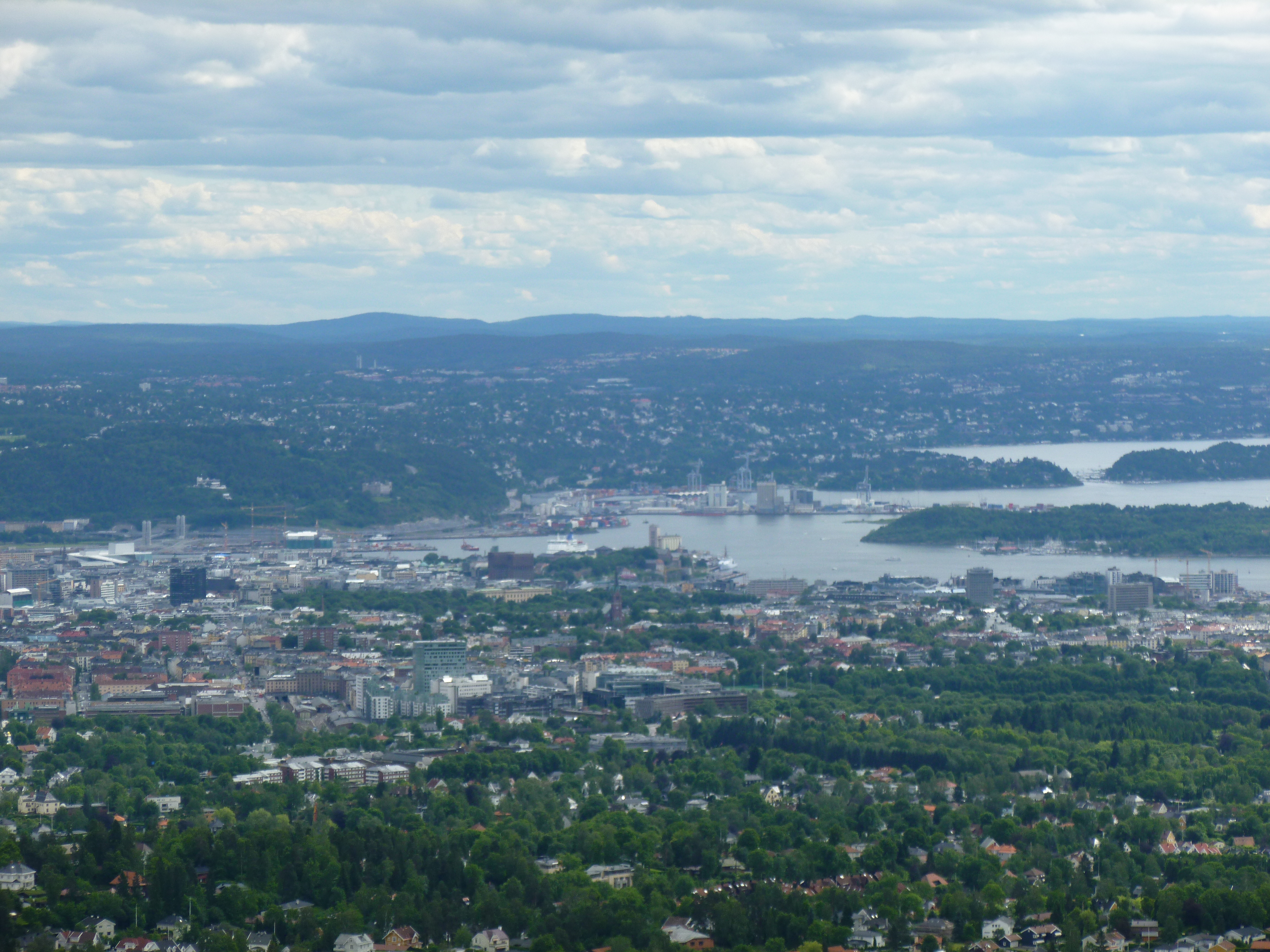 Aussicht vom Holmenkollen